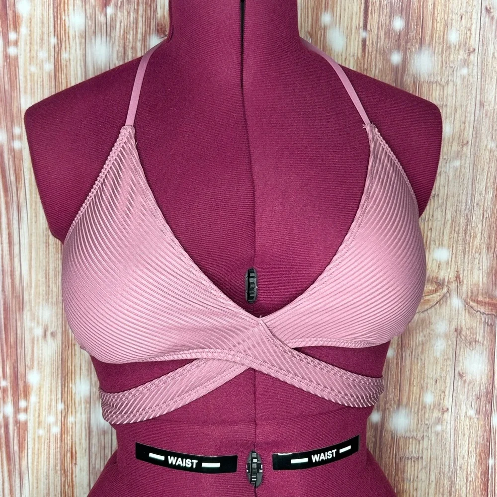 Mossimo Swimsuit Tops Size XL  Mauve